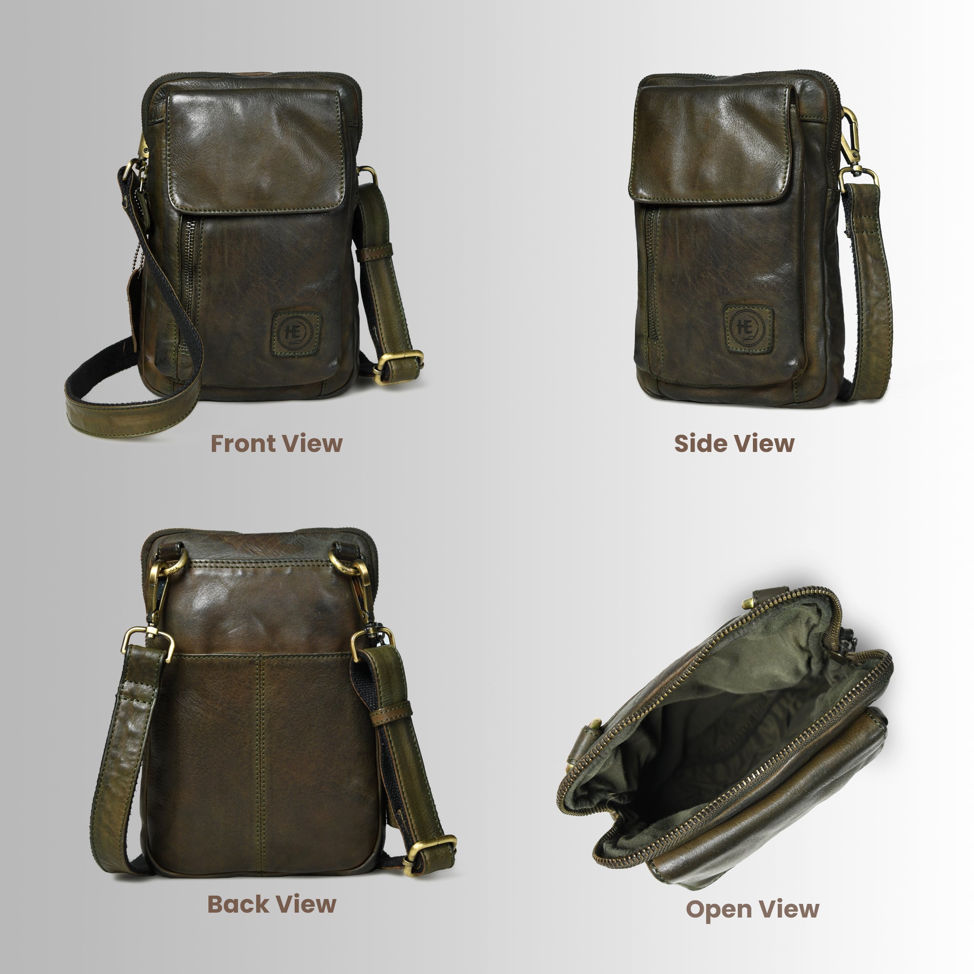 Vintage Explorer Crossbody Bag